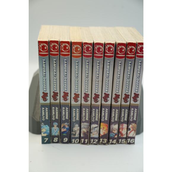 Samurai Deeper Kyo Manga Vol 7–16 Set English Tokyopop OOP Akimine Kamijyo